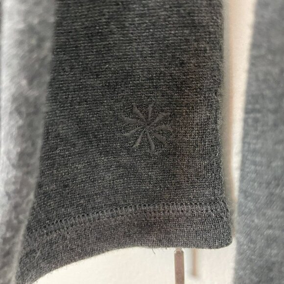 Athleta Dress Womens Size Small Gray Ponte Celebration Long Sleeve Knit - Picture 9 of 10